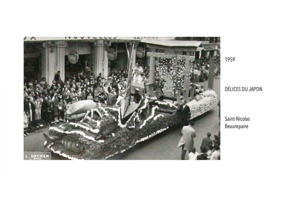 1959 Saumur Le défilé fleuri