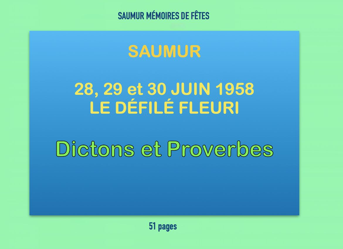 1958 Saumur