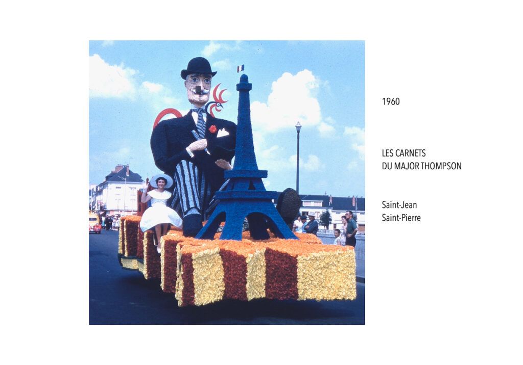 1960 Saumur Le défilé fleuri