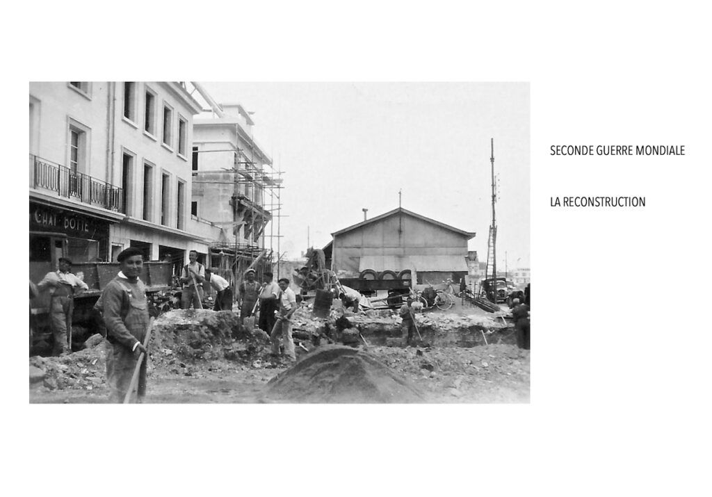Saumur Seconde Guerre Mondiale La reconstruction