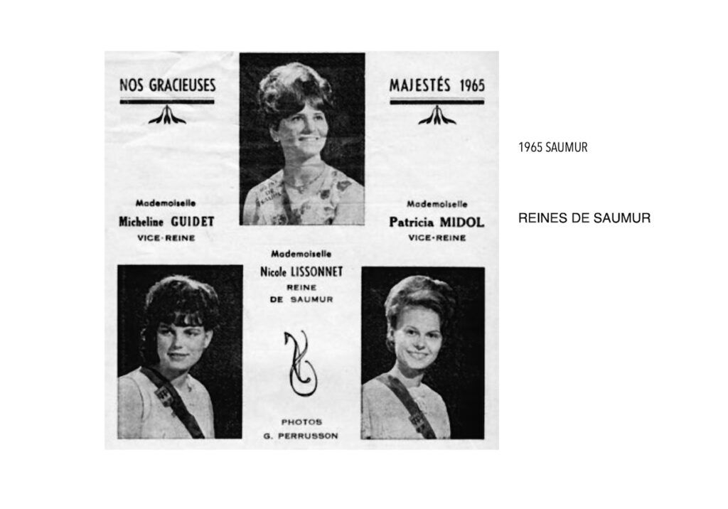 1965 Saumur Le défilé fleuri