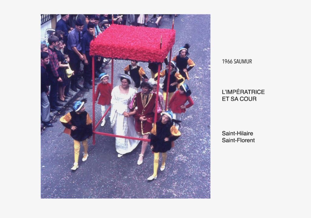 1966 Saumur Le défilé fleuri