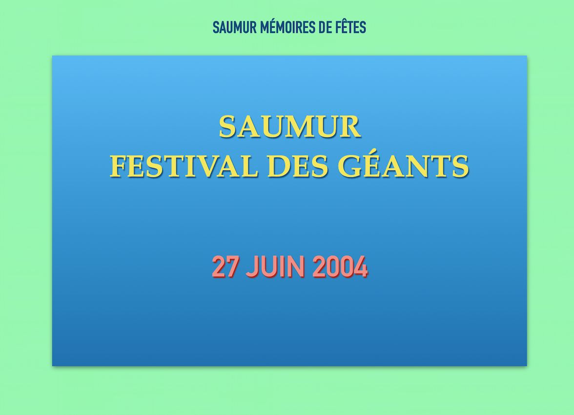 2004 Festival des Géants Vidéo
