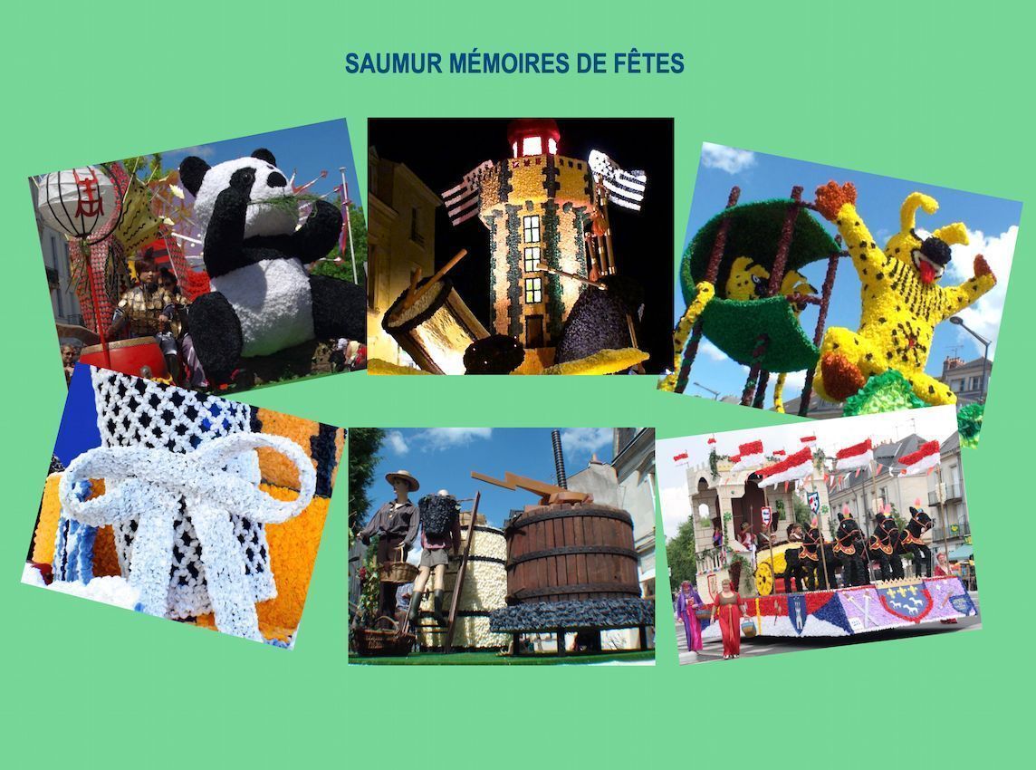 1992 2018 Saumur Festivals des Géants / Grandes Parades – Les chars saumurois