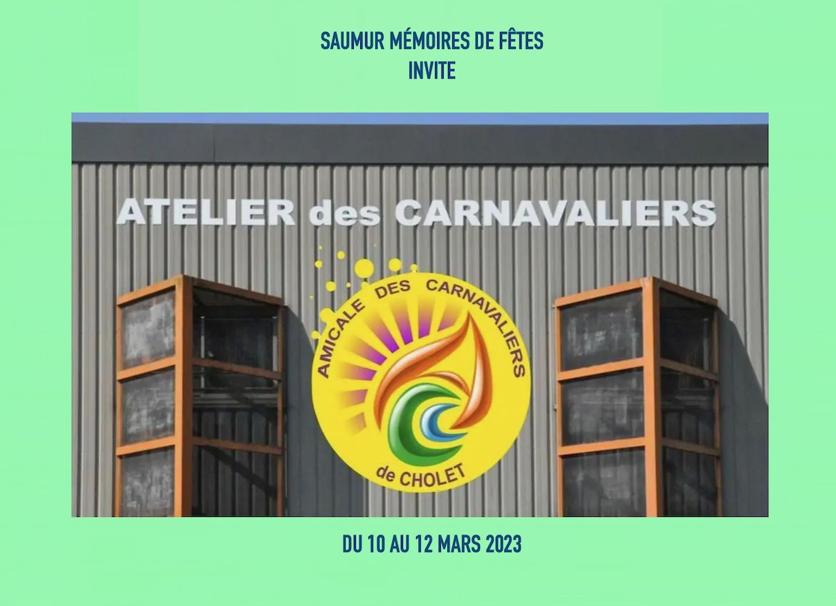 Cholet 2023 Invitation aux Portes Ouvertes du Carnaval