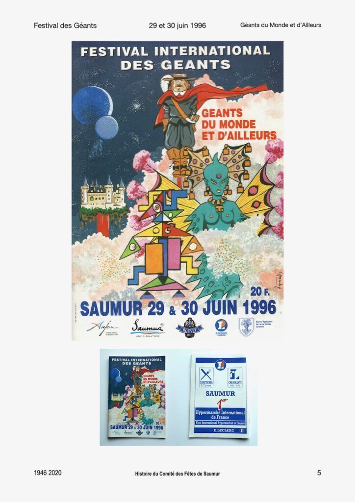 Saumur 1996 Les Géants