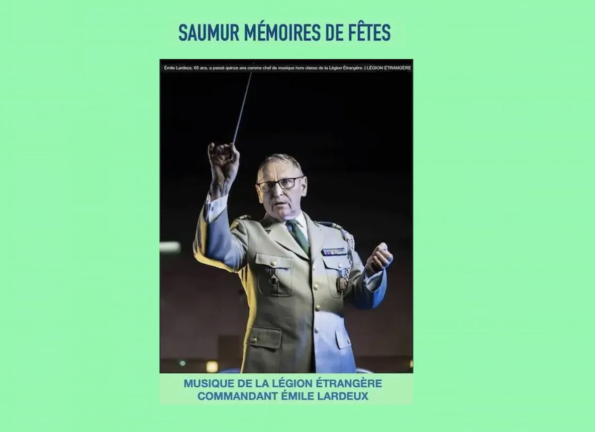Hommage à Émile Lardeux – Chef de la Musique de la Légion étrangère.