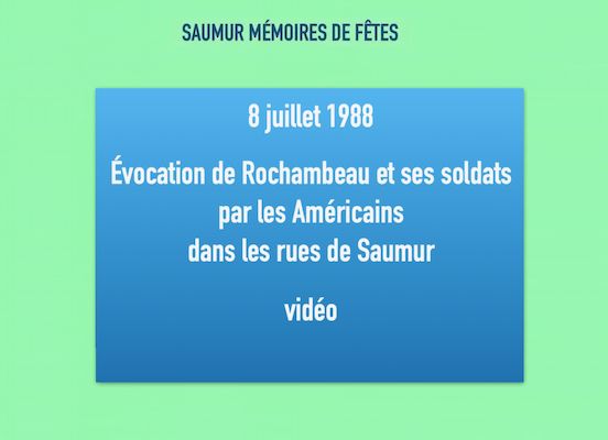 1988 Saumur : Évocation de Rochambeau