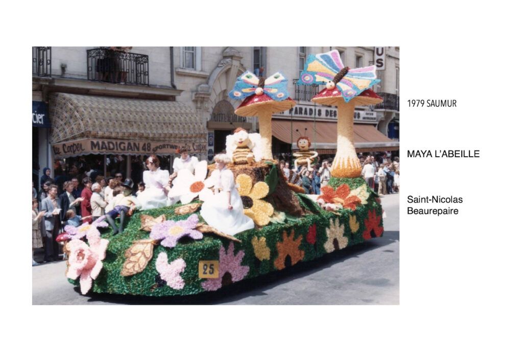1979 Saumur Le défilé fleuri