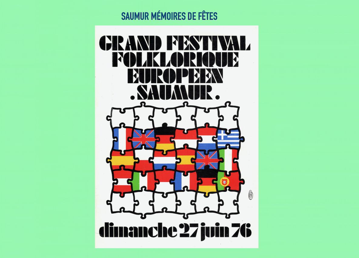 1976 Saumur: Foire-exposition et Festival folklorique