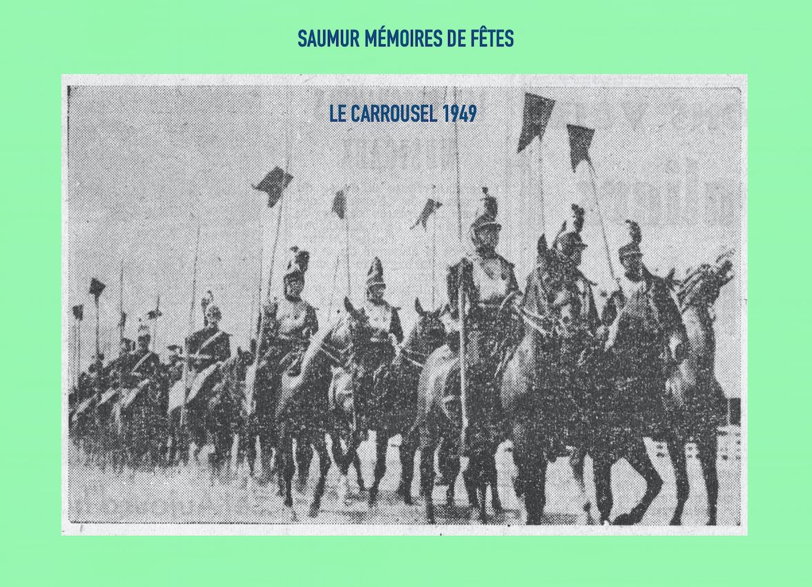 1949 Saumur : Le Carrousel