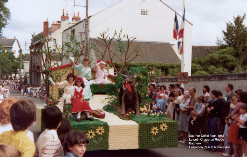 Saumur Défilé fleuri 1981