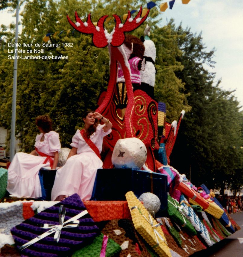 Défilé fleuri de Saumur 1982