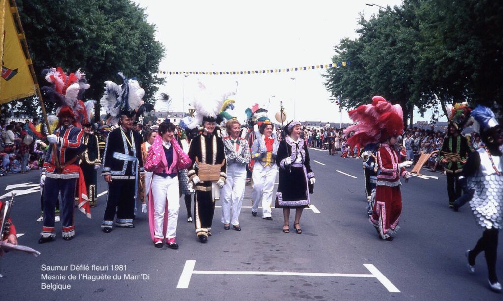 Saumur Défilé fleuri 1981