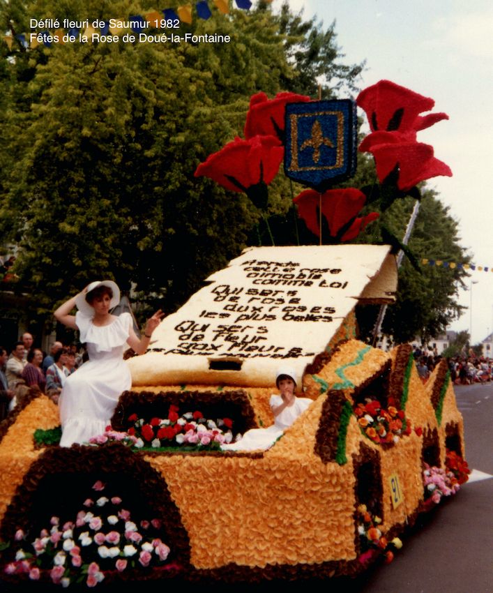 Défilé fleuri de Saumur 1982