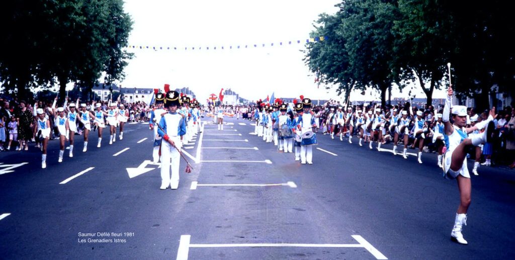 Saumur Défilé fleuri 1981