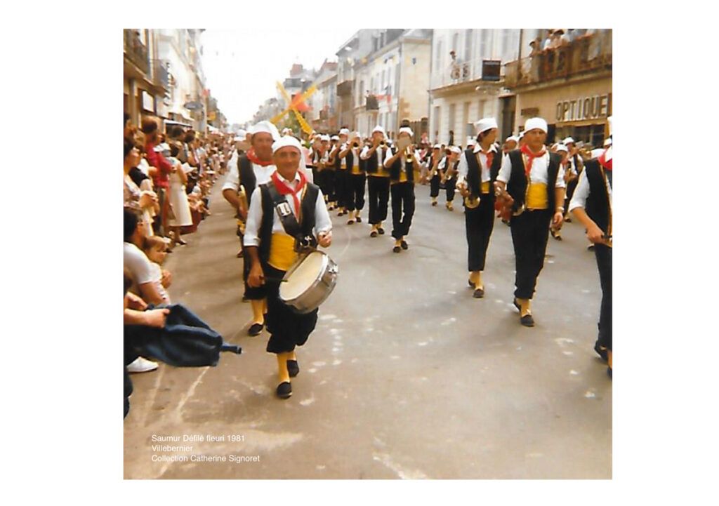 Saumur Défilé fleuri 1981