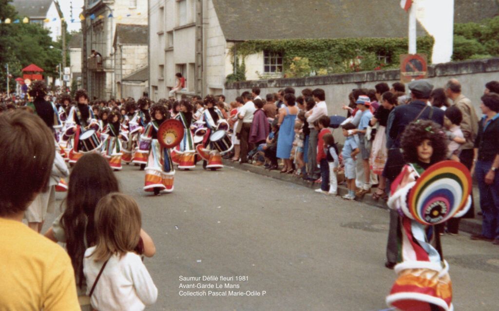 Saumur Défilé fleuri 1981