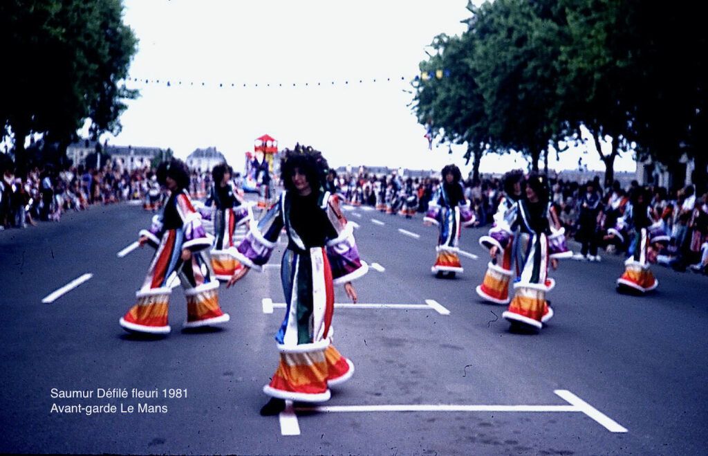 Saumur Défilé fleuri 1981