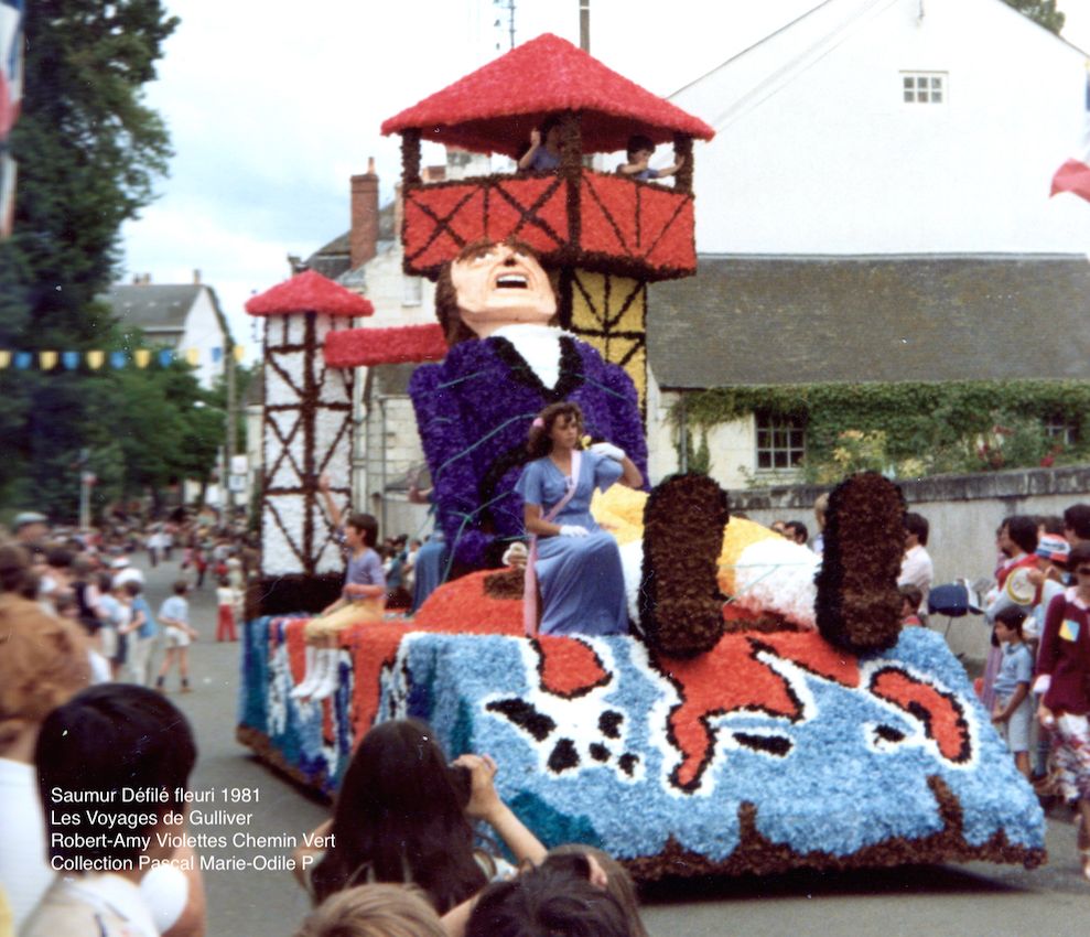 Saumur Défilé fleuri 1981