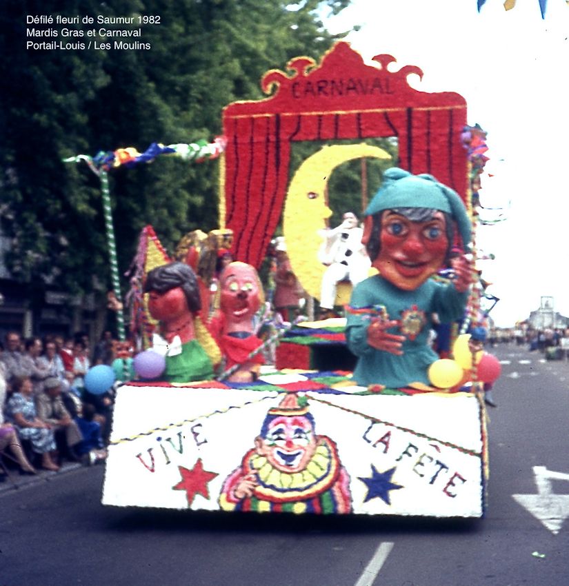 Défilé fleuri de Saumur 1982