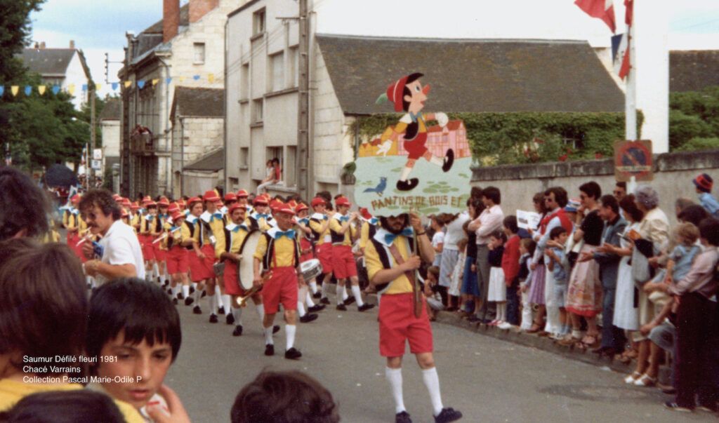 Saumur Défilé fleuri 1981