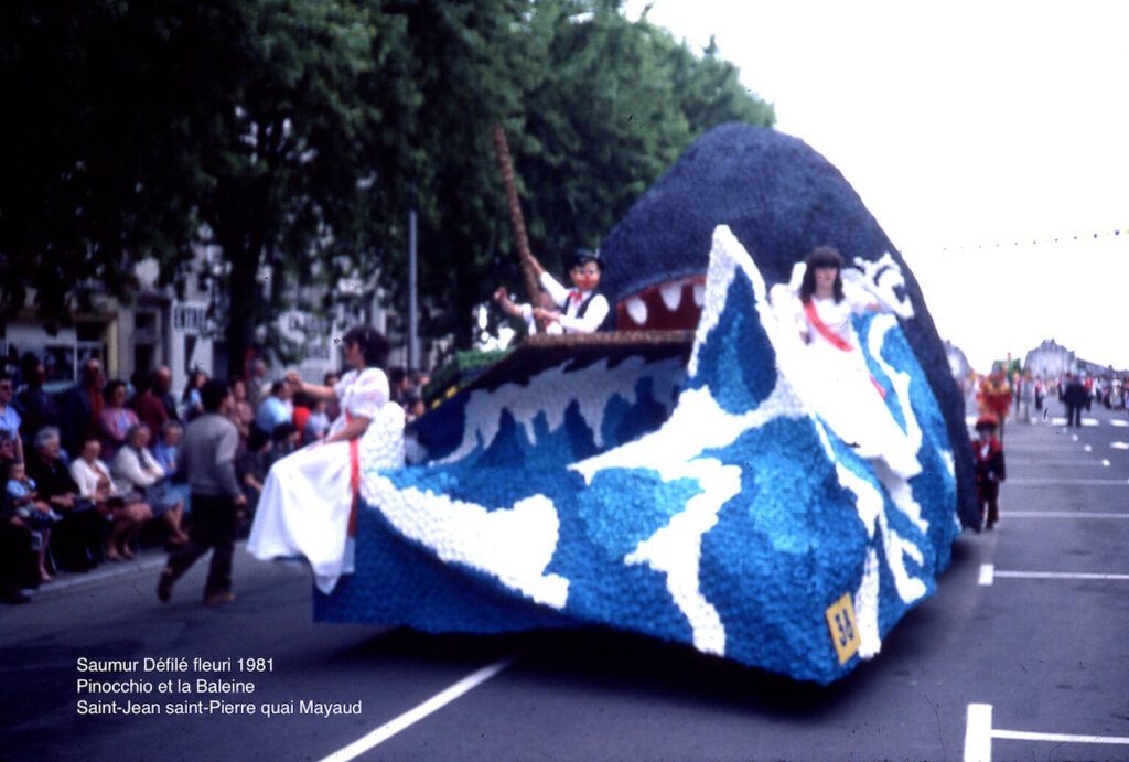 Saumur Défilé fleuri 1981