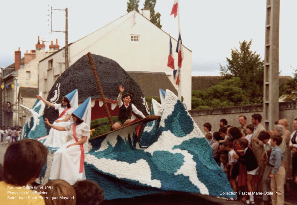 Saumur Défilé fleuri 1981