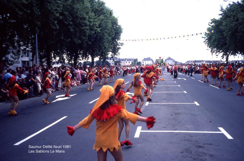 Saumur Défilé fleuri 1981