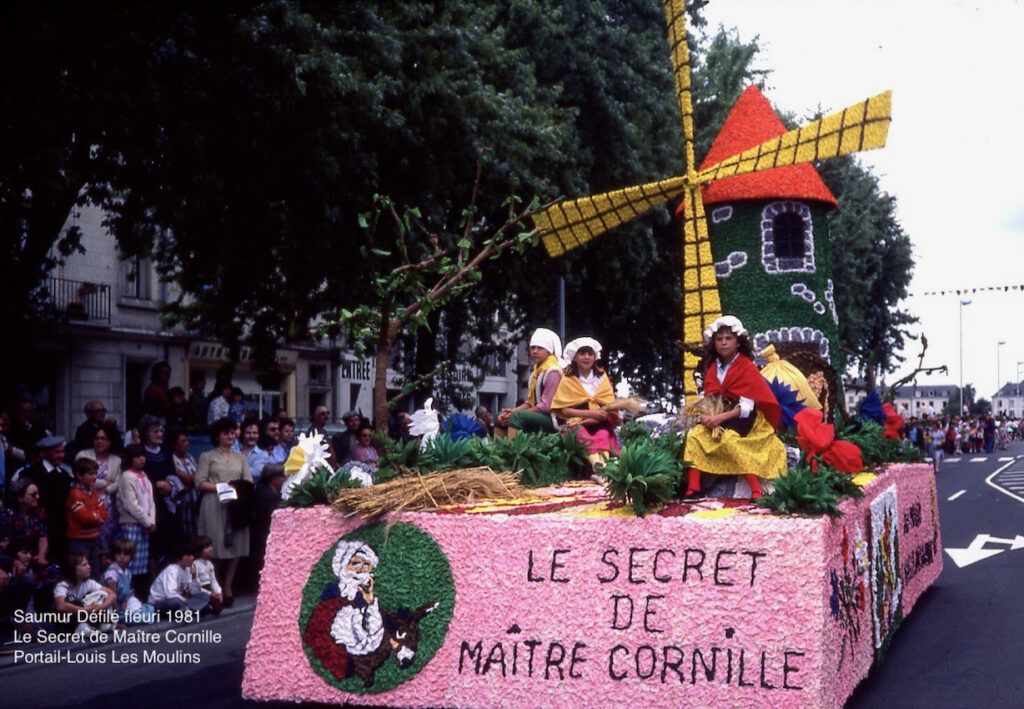 Saumur Défilé fleuri 1981