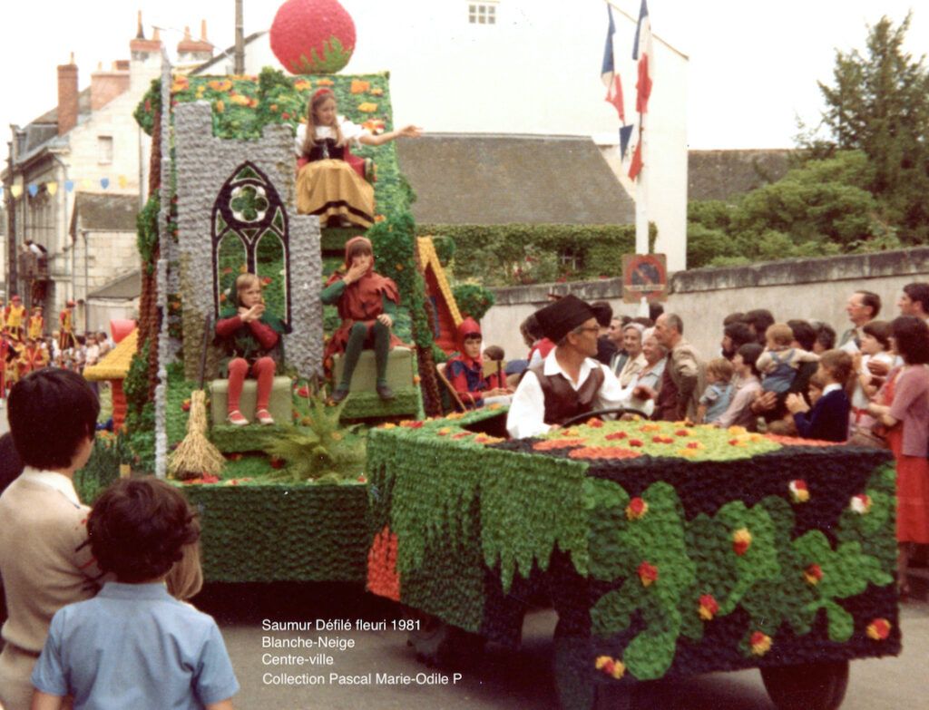 Saumur Défilé fleuri 1981