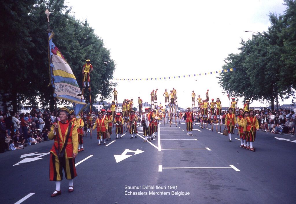 Saumur Défilé fleuri 1981