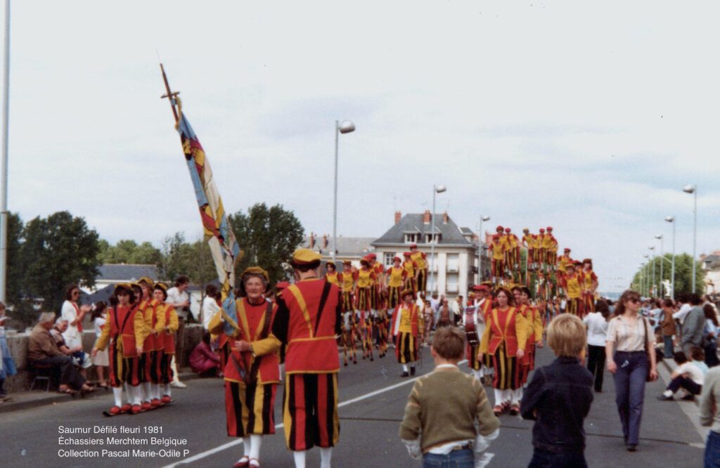 Saumur Défilé fleuri 1981