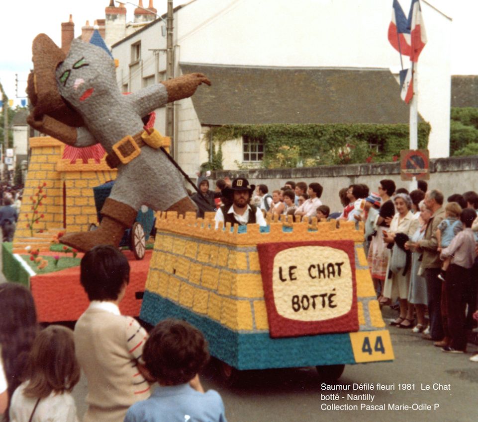 Saumur Défilé fleuri 1981