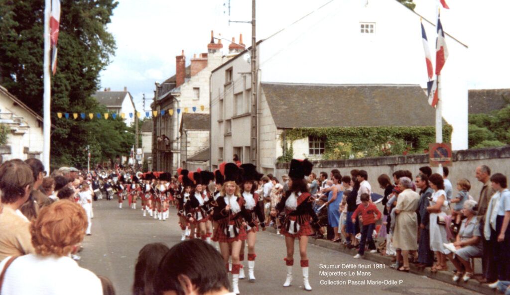 Saumur Défilé fleuri 1981