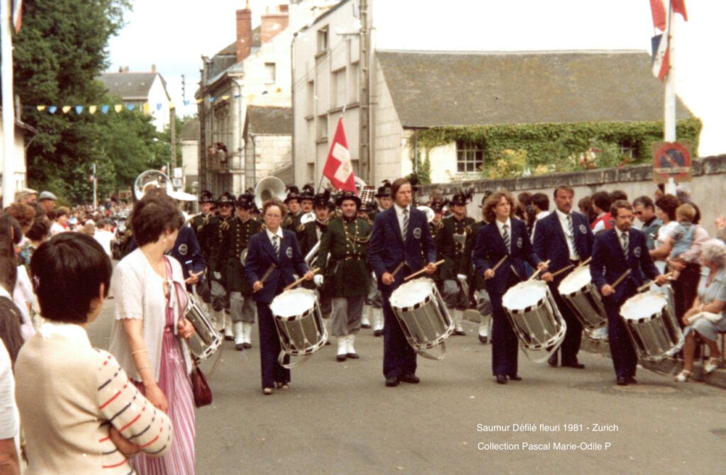 Saumur Défilé fleuri 1981