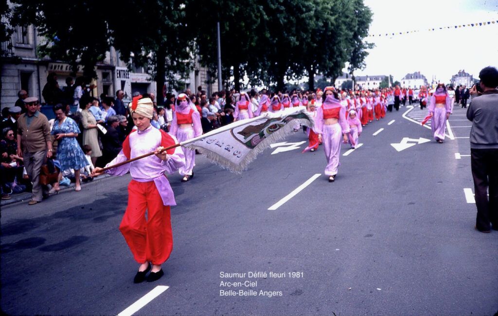 Saumur Défilé fleuri 1981