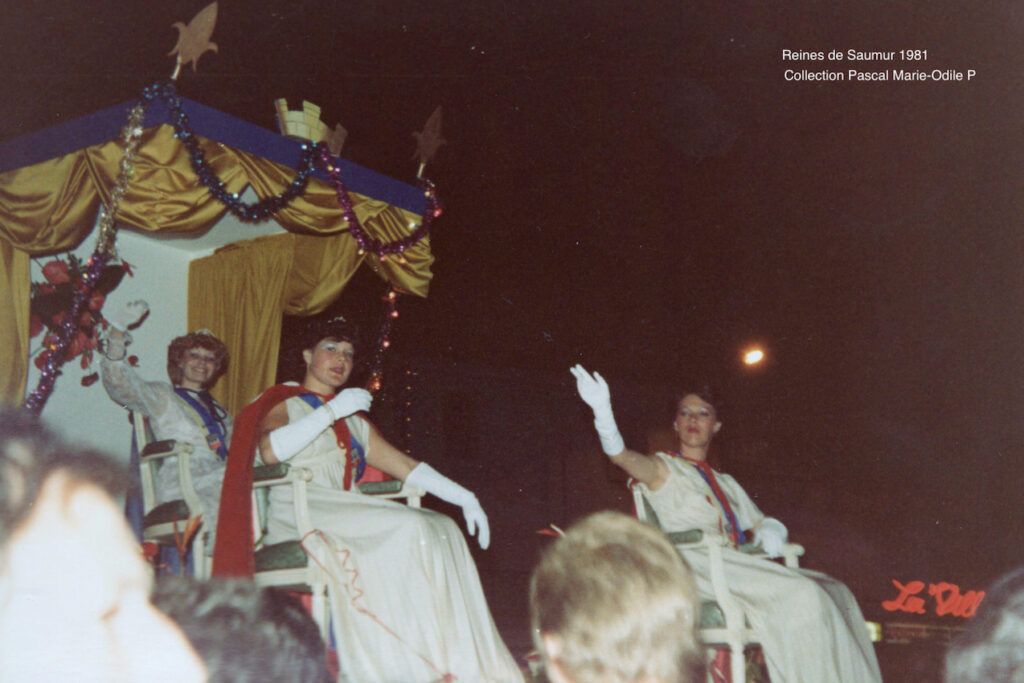 Saumur Défilé fleuri 1981