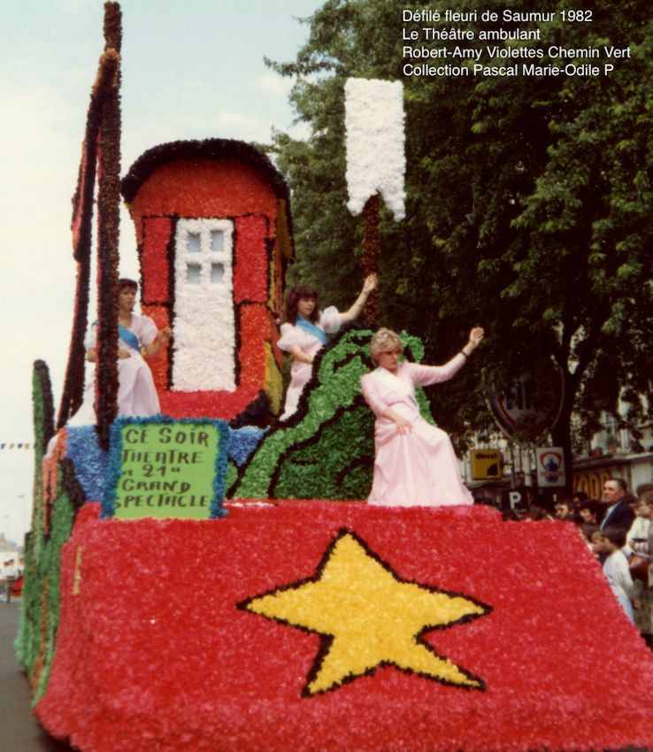 Défilé fleuri de Saumur 1982