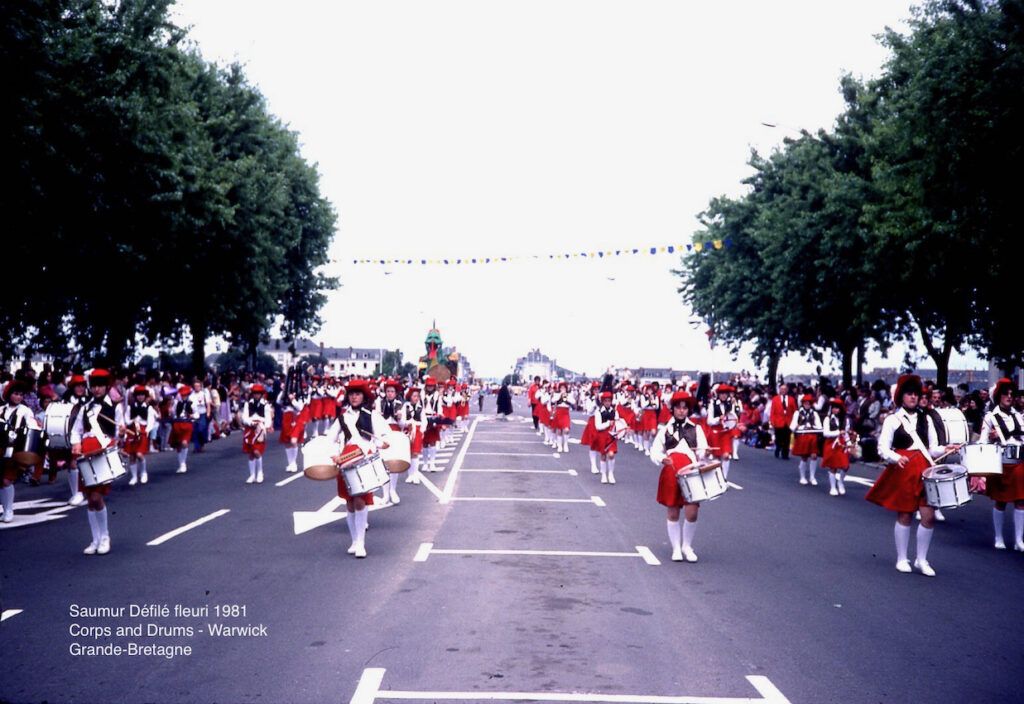 Saumur Défilé fleuri 1981