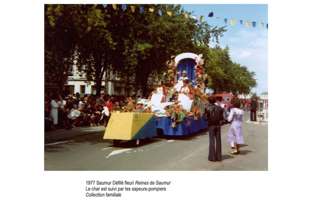 Saumur Défilé fleuri 1977