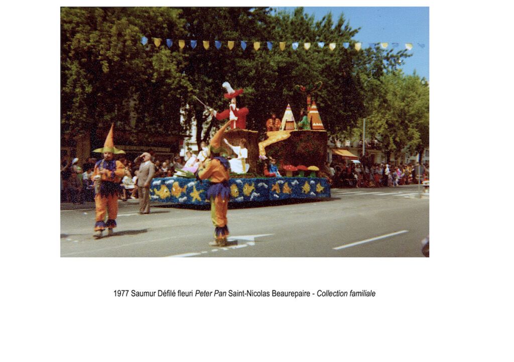 Saumur Défilé fleuri 1977