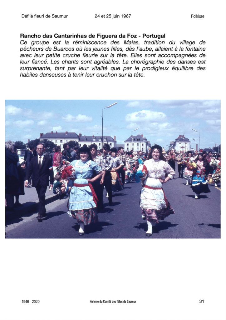 Saumur Mémoires de fêtes - 1967.