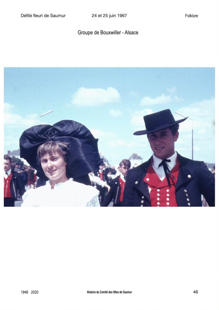 Saumur Mémoires de fêtes - 1967.