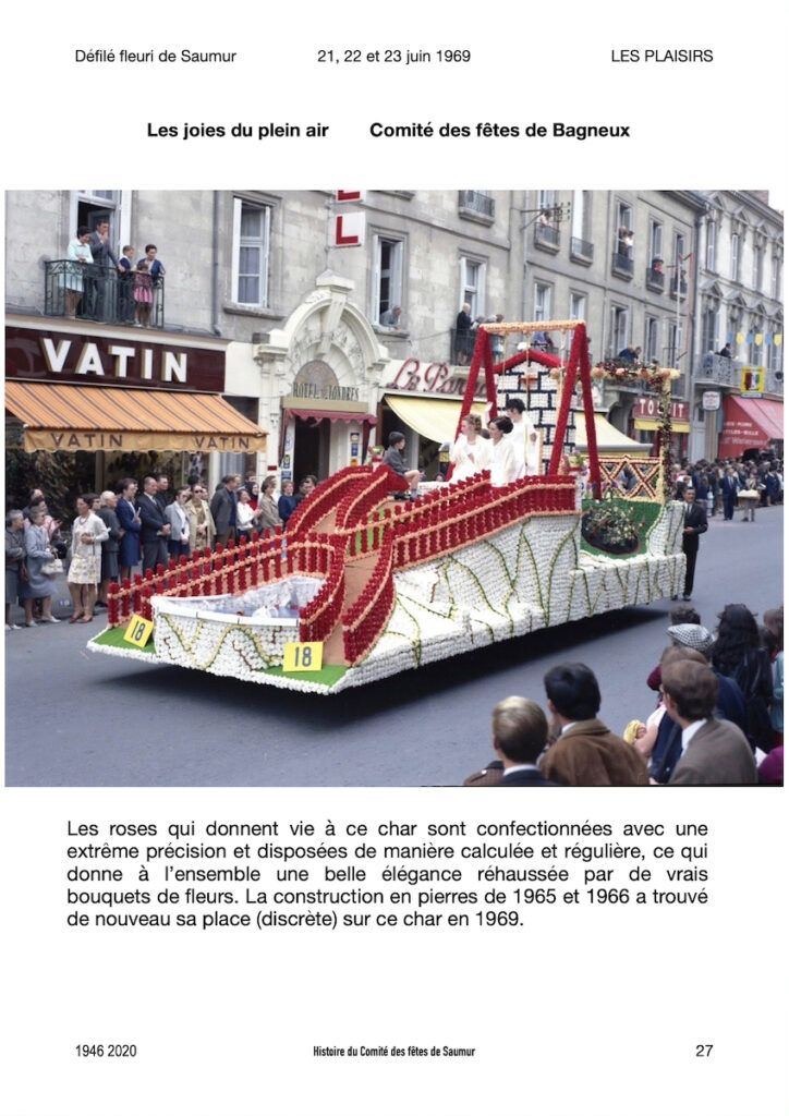 Saumur Mémoires de Fêtes - 1969.