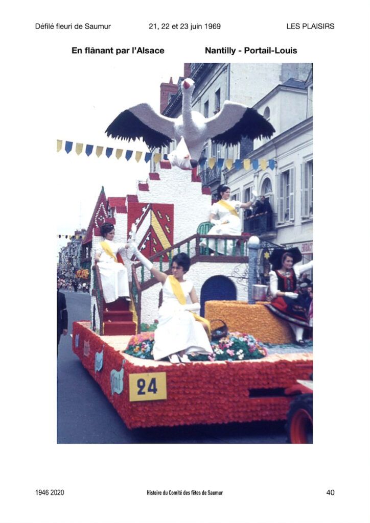 Saumur Mémoires de Fêtes - 1969.