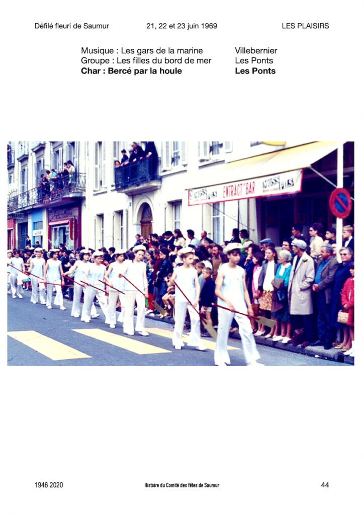 Saumur Mémoires de Fêtes - 1969.