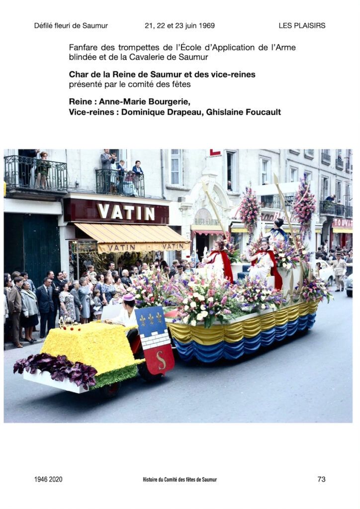 Saumur Mémoires de Fêtes - 1969.