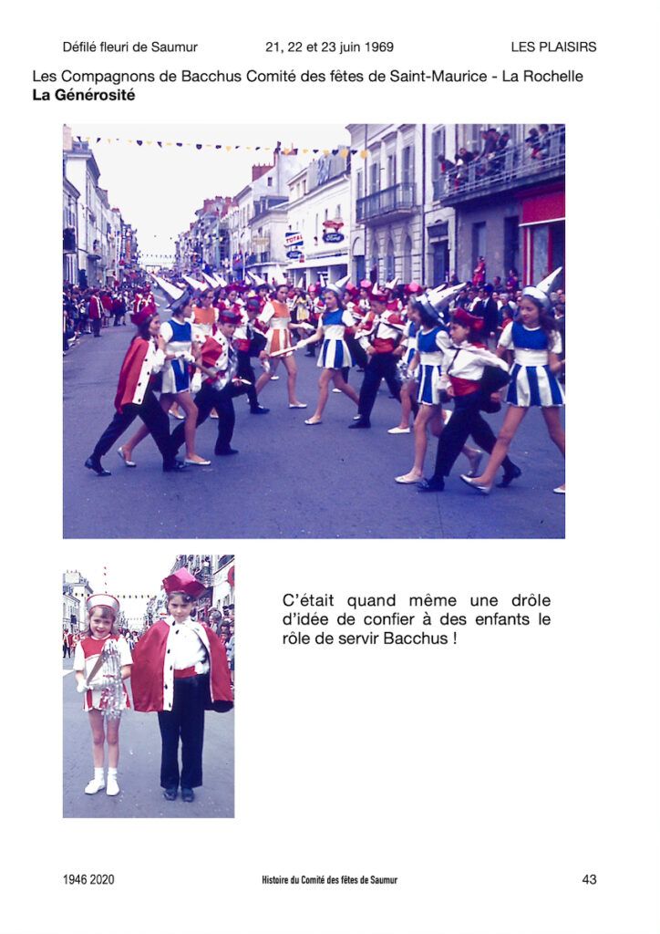 Saumur Mémoires de Fêtes - 1969.