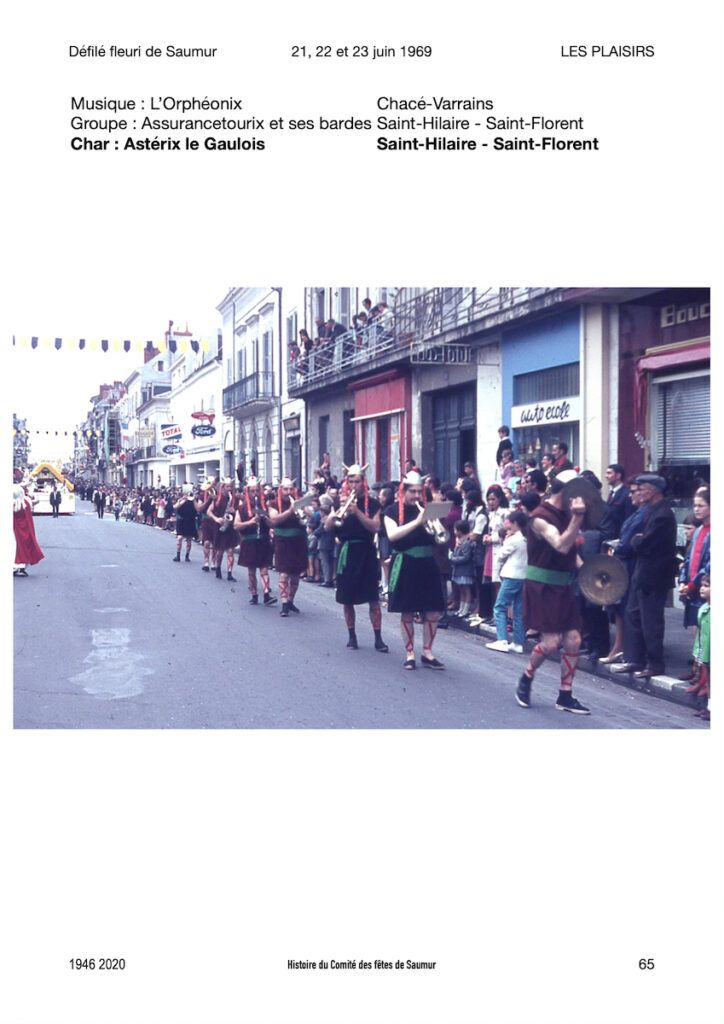 Saumur Mémoires de Fêtes - 1969.